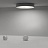 Минималистичный потолочный светильник с асимметричным дизайном ECLA фото 5
