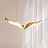 Подвесной светодиодный светильник с двумя изогнутыми плафонами, стилизованными под крылья птицы FLYER фото 5