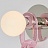 Настенный светильник с декоративной цепью CHAIN WALL Розовый фото 6