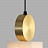 Дизайнерский подвесной светильник из мрамора BRIXEN 1 плафон  фото 5