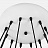 Дизайнерский светодиодный подвес — люстра NACELLE 80 см   фото 8