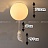 Серия потолочных светильников Мишка на шаре WASTY модель C большой фото 12