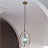 Дизайнерский подвесной светильник в стиле постмодерн ISENDO ONE фото 5
