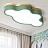 Светодиодные потолочные светильники в форме облака CLOUD ECO 85 см  Голубой фото 3