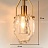 Дизайнерский подвесной светильник с хрустальным рассеивателем в виде ограненного камня в металлическом держателе XENIA фото 2