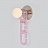 Настенный светильник с декоративной цепью CHAIN WALL Розовый фото 3