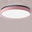 Светодиодные плоские потолочные светильники KIER 40 см  Розовый фото 15