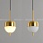 Серия подвесных светодиодных светильников с округлыми плафонами из натурального белого мрамора MALLE фото 15