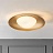 Потолочный светильник с круглым плафоном из стекла на металлической основе ALON CH Модель А фото 7