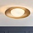 Потолочный светильник с круглым плафоном из стекла на металлической основе ALON CH Модель B фото 10