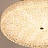 Потолочный светильник круглой формы с рельефным плафоном из хрусталя LORIS фото 6