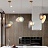 Серия светильников в виде комбинаций двух матовых плафонов разных форм и оттенков LINDIS E фото 3