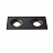 Встраиваемый светодиодный светильник Costa 2 плафон Черный 3000K фото 8