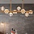Подвесной светильник Brianna-3 100 см  Золотой фото 9