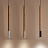 Деревянный подвесной светильник PIPE WOOD Серебро (Хром)3000K фото 3