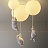 Серия потолочных светильников Мишка на шаре WASTY модель B средний фото 17