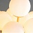 Люстра с шарообразными матовыми плафонами на вертикальных стойках разной высоты BALL TRED фото 13