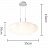 Серия светодиодных люстр c воздушным белым плафоном, стилизованным под облако ODDLY D B фото 5