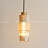 Подвесной одиночный светильник FR-168 Золотой фото 5