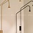 Настенный светодиодный светильник на высокой стойке с металлическим плафоном в форме конуса AREND фото 5