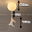 Серия потолочных светильников Мишка на шаре WASTY модель E средний фото 5