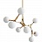 Люстра молекулярной формы BEANSTALK 4 плафона  фото 2