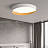Потолочный светильник со скошенным краем OKTAVA Белый 50 см  фото 18