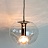Серия подвесных светильников с шарообразным плафоном из выдувного стекла с волнообразным краем ADEPT янтарный фото 8