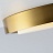 Светодиодный потолочный светильник BUTTON GOLD 32 см   фото 5