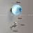 Настенный светодиодный светильник Космонавт-2 E 15 см  фото 15