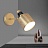 Бра Bert Frank Riddle Single Wall Light designed by BERT FRANK 1 плафон Латунь фото 10
