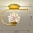 Подвесной потолочный светильник NEGRI A Золотой фото 5