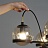 Светильник с шарообразными,стеклянными плафонами на кольцевых кронштейнах ORBIT 10 плафонов Бронза фото 11