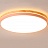 Цветные плоские светодиодные светильники в эко стиле DISC DH 48 см  Желтый фото 13