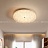 Потолочный светильник круглой формы с рельефным плафоном из хрусталя LORIS Модель А фото 7