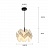 Дизайнерский подвесной светильник с имитацией древесной фактуры SEASONS 40 см  Бордовый (Гранатовый) фото 7