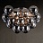 Потолочный светильник Caviar Top 30 см  Прозрачный фото 3