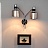 Бра Bert Frank Riddle Single Wall Light designed by BERT FRANK 1 плафон Никель фото 7