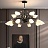 Серия подвесных светильников RIVOLI 10 плафонов Черный цвет фото 16