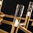Серия дизайнерских люстр со стеклянными плафонами цилиндрической формы на разветвленном каркасе INGARDA фото 12