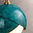 Подвесной светильник в виде стилизованного цветочного бутона с матовым стеклянным плафоном в корпусе из художественно окрашенного металла FLORIS фото 7