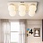 Серия потолочных люстр с матовыми стеклянными плафонами круглой формы BOARD ORB фото 12