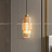 Подвесной одиночный светильник FR-168 Золотой фото 6