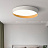Потолочный светильник со скошенным краем OKTAVA Серый 50 см  фото 13