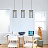 Люстра Gray Glass Pendant Lamp фото 5