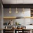 Серия подвесных светодиодных светильников с плафоном в форме диска на деревянном и металлическом основании FALKA тип С дерево фото 10