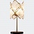 Настольная лампа Ritz Crystall Leaf Table Золотой фото 2