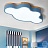 Светодиодные потолочные светильники в форме облака CLOUD ECO 63 см  Белый фото 7