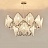 Ritz Crystall Leaf Chandelier 15 плафонов Золотой фото 4