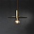 Минималистский подвесной светильник в стиле лофт Черный фото 5